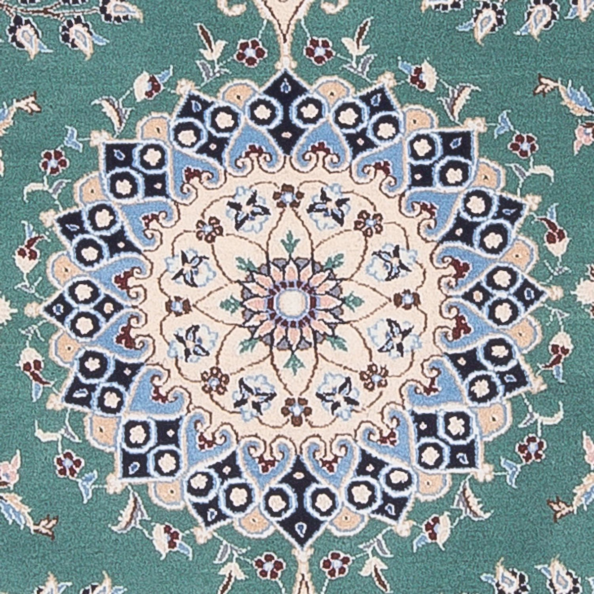 Dywan perski - Nain - Premium - 153 x 100 cm - zielona