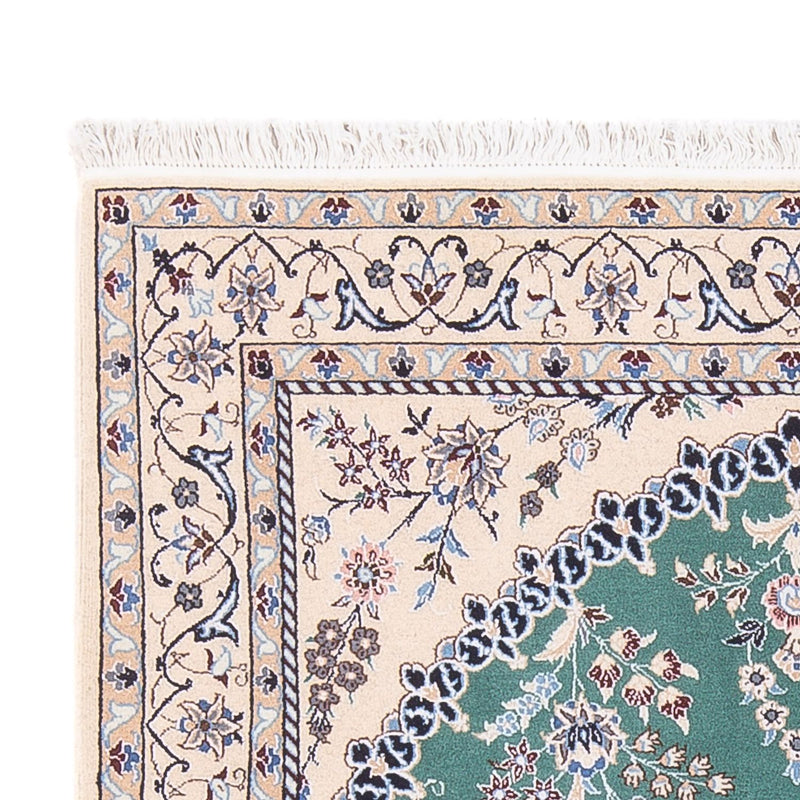Dywan perski - Nain - Premium - 153 x 100 cm - zielona