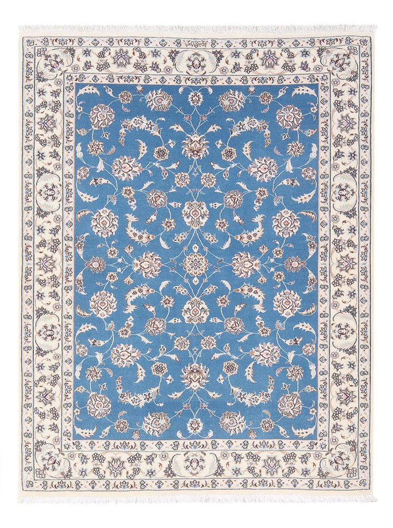Dywan perski - Nain - Premium - 150 x 103 cm - niebieski