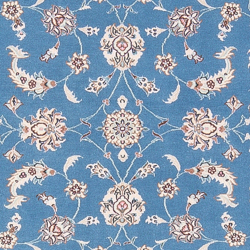 Dywan perski - Nain - Premium - 150 x 103 cm - niebieski