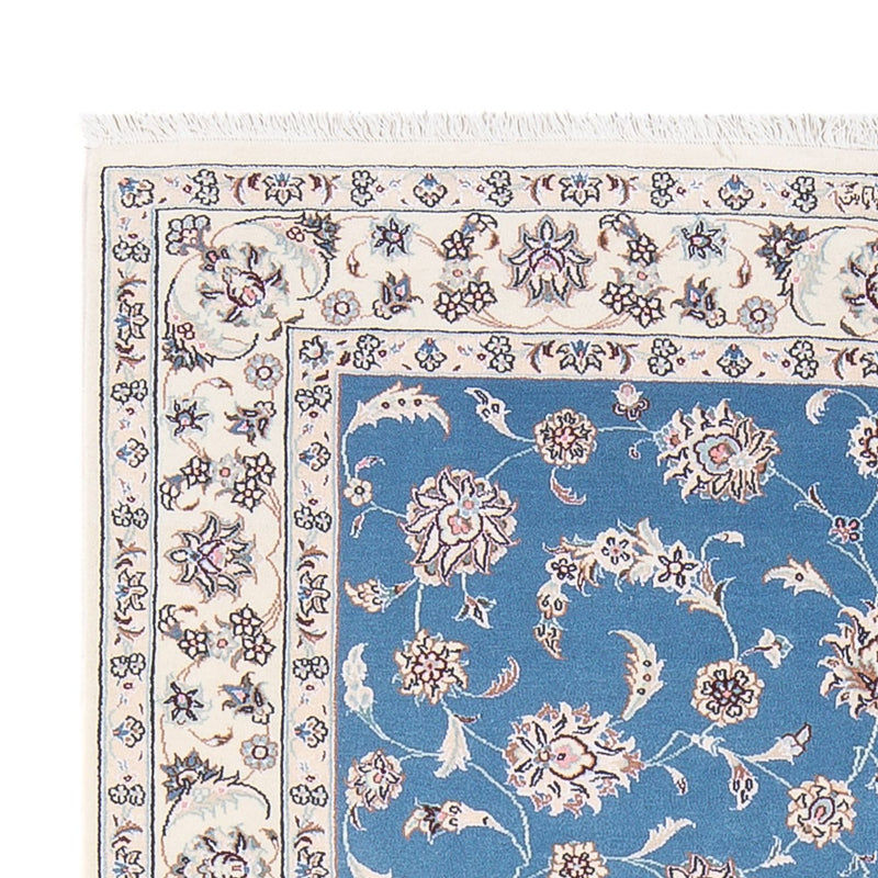 Dywan perski - Nain - Premium - 150 x 103 cm - niebieski