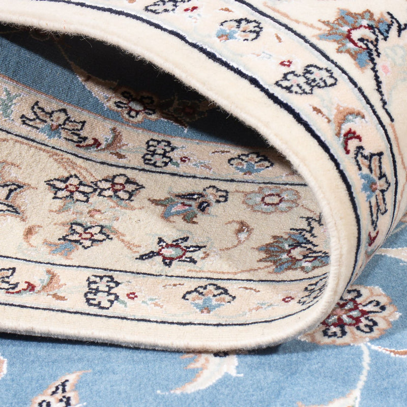 Dywan perski - Nain - Premium - 150 x 103 cm - niebieski