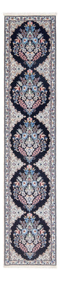 Biegacz Dywan perski - Nain - Premium - 202 x 46 cm - ciemnoniebieski
