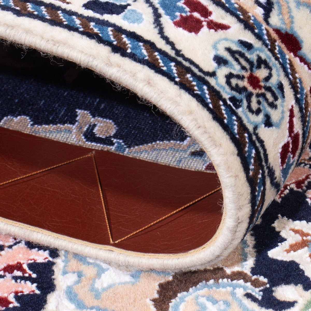 Biegacz Dywan perski - Nain - Premium - 202 x 46 cm - ciemnoniebieski