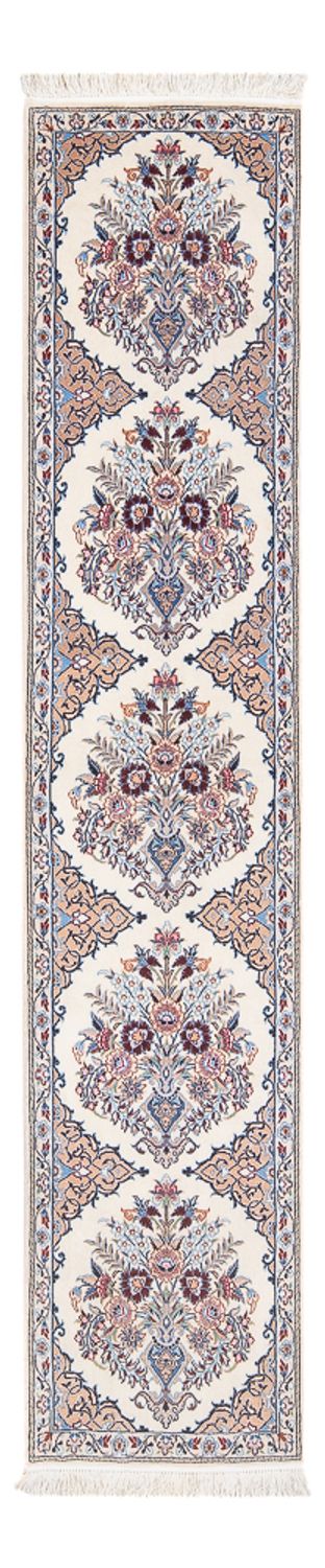 Biegacz Dywan perski - Nain - Premium - 203 x 48 cm - kremowy