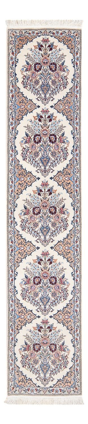 Biegacz Dywan perski - Nain - Premium - 203 x 48 cm - kremowy