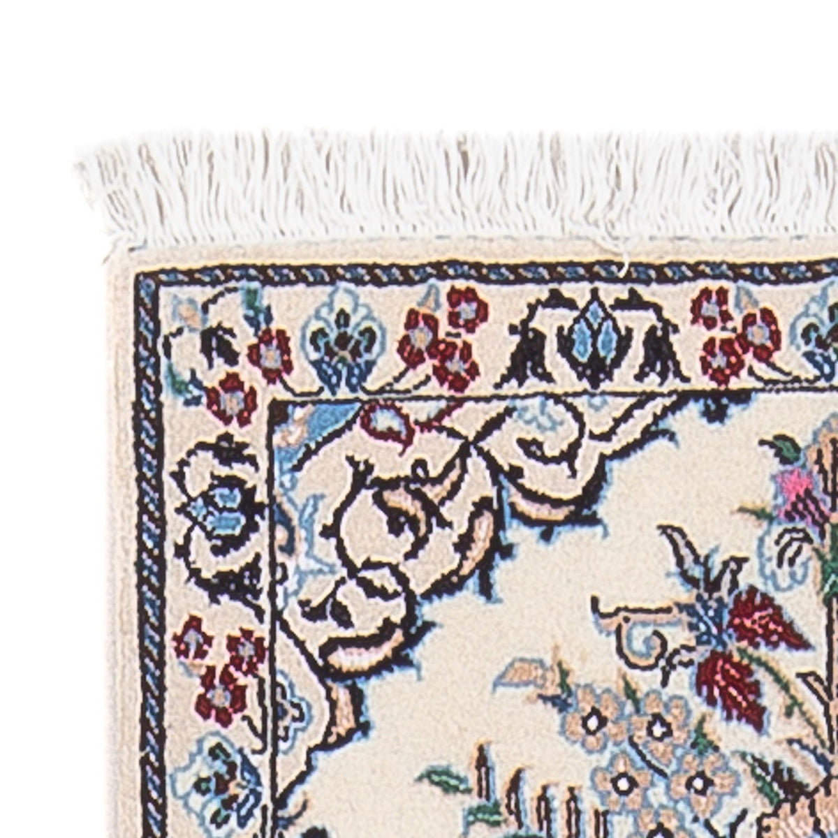 Biegacz Dywan perski - Nain - Premium - 194 x 48 cm - kremowy