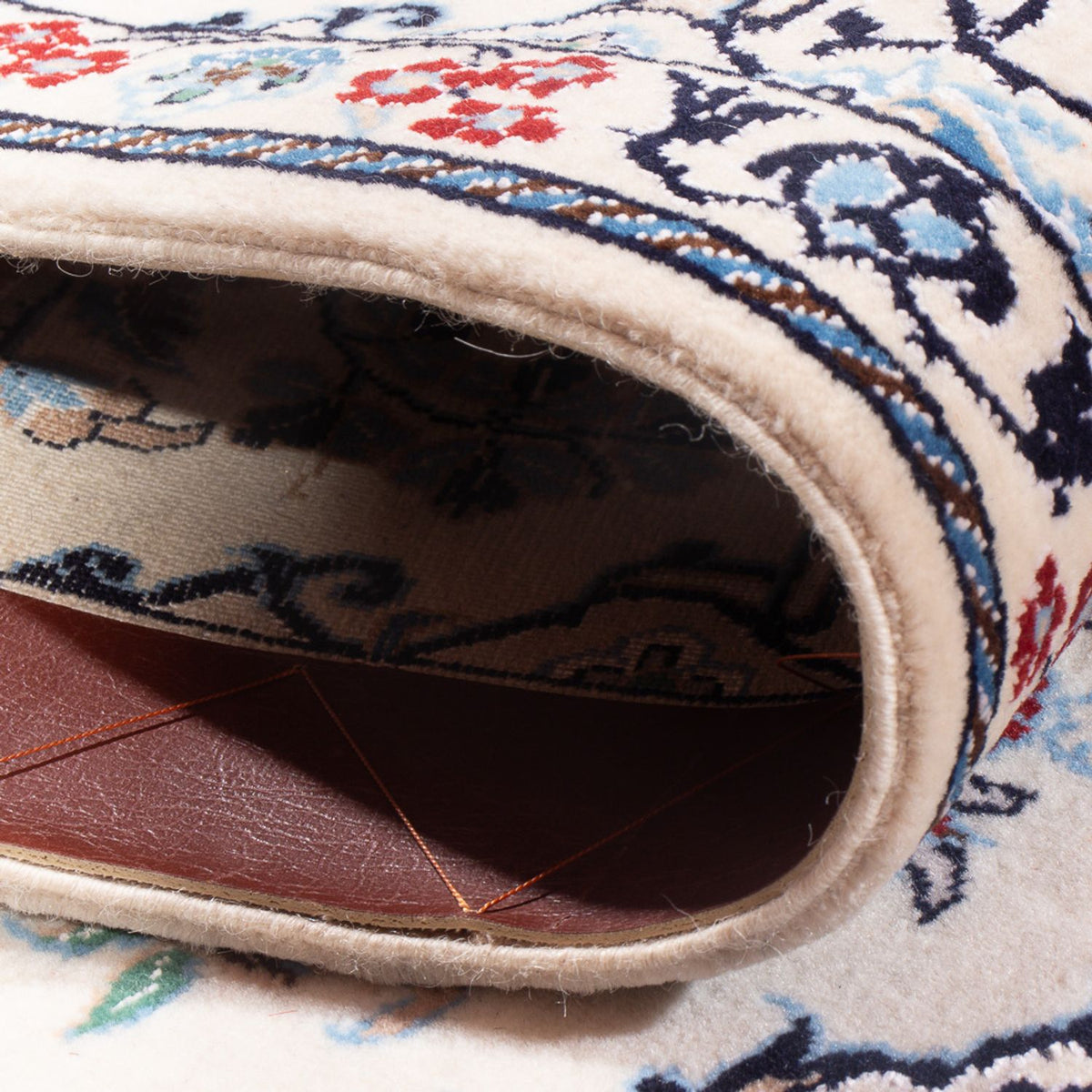 Biegacz Dywan perski - Nain - Premium - 194 x 48 cm - kremowy