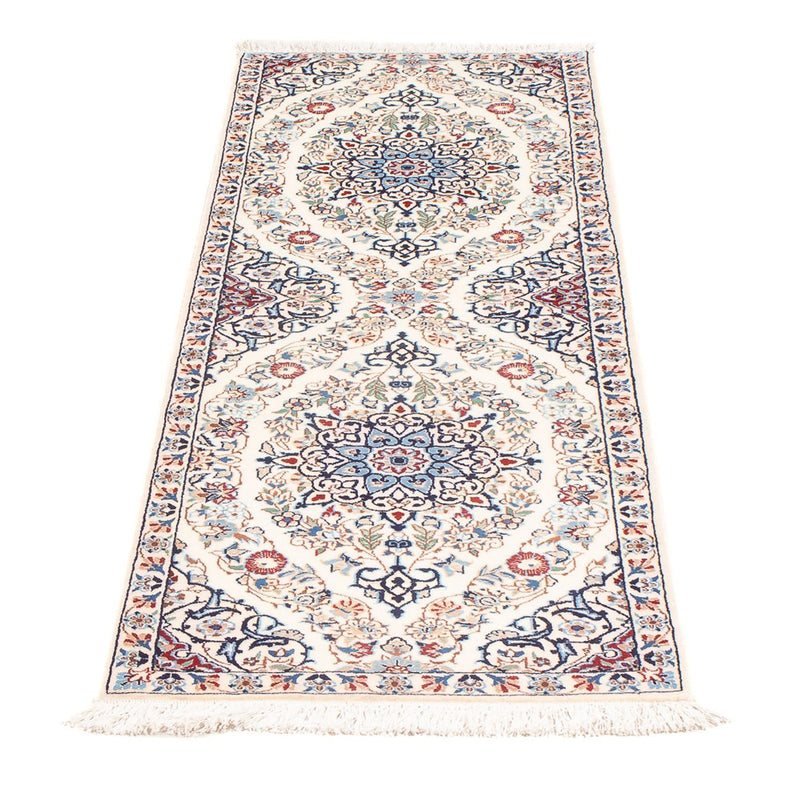 Biegacz Dywan perski - Nain - Premium - 153 x 46 cm - kremowy