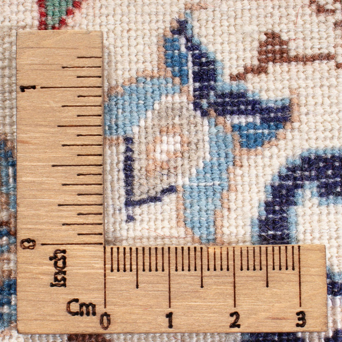 Biegacz Dywan perski - Nain - Premium - 153 x 46 cm - kremowy