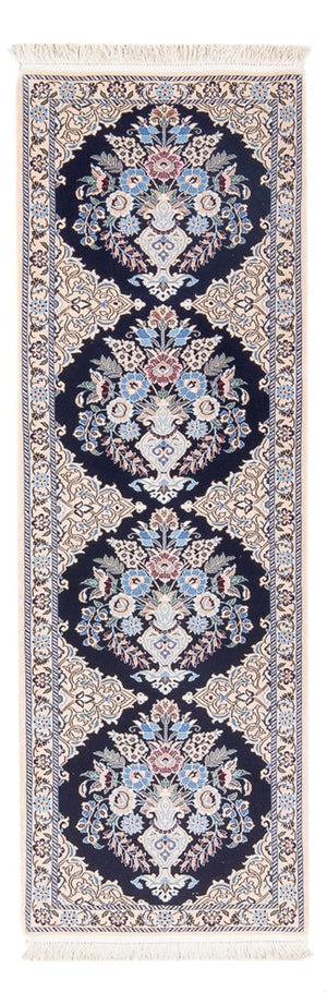 Biegacz Dywan perski - Nain - Premium - 156 x 50 cm - ciemnoniebieski