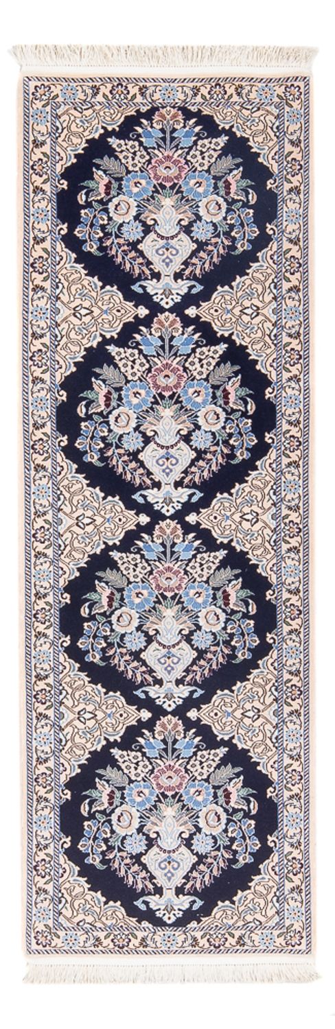 Biegacz Dywan perski - Nain - Premium - 156 x 50 cm - ciemnoniebieski