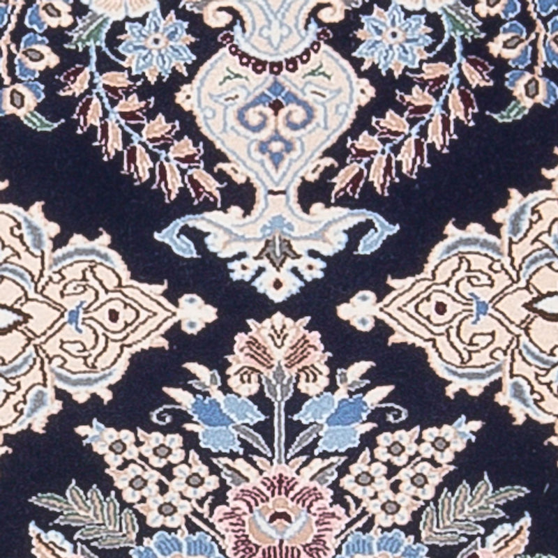 Biegacz Dywan perski - Nain - Premium - 156 x 50 cm - ciemnoniebieski