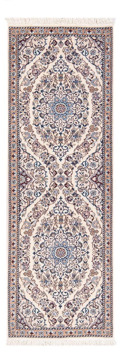 Biegacz Dywan perski - Nain - Premium - 150 x 50 cm - kremowy