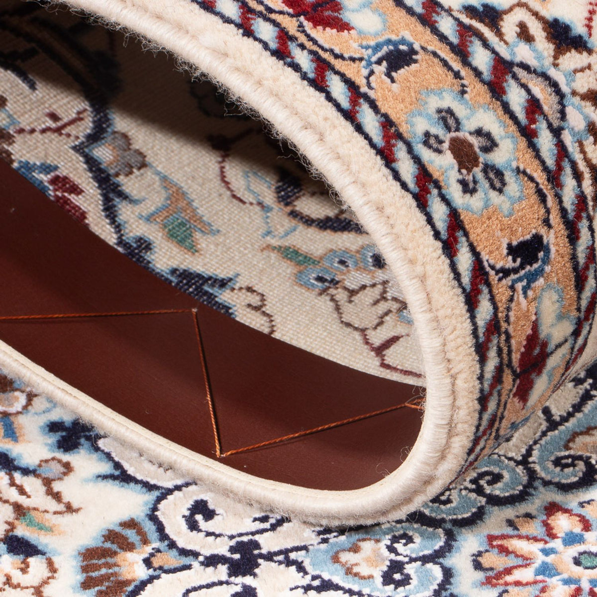 Biegacz Dywan perski - Nain - Premium - 150 x 50 cm - kremowy