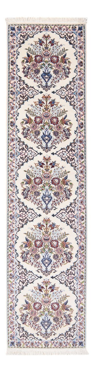 Biegacz Dywan perski - Nain - Premium - 196 x 52 cm - kremowy