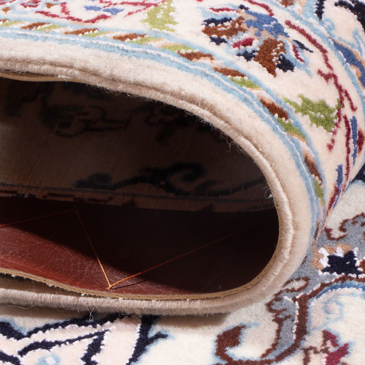 Biegacz Dywan perski - Nain - Premium - 196 x 52 cm - kremowy