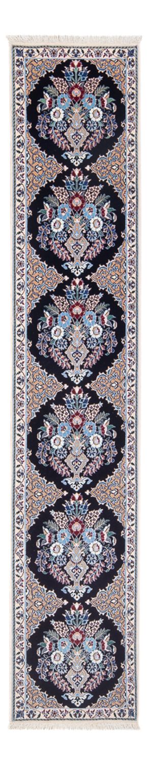 Biegacz Dywan perski - Nain - Premium - 230 x 47 cm - ciemnoniebieski