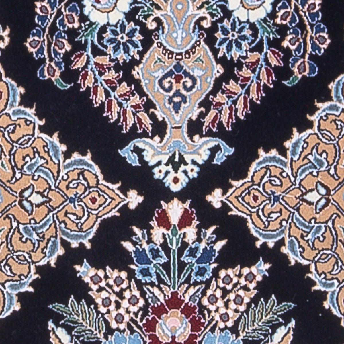 Biegacz Dywan perski - Nain - Premium - 230 x 47 cm - ciemnoniebieski