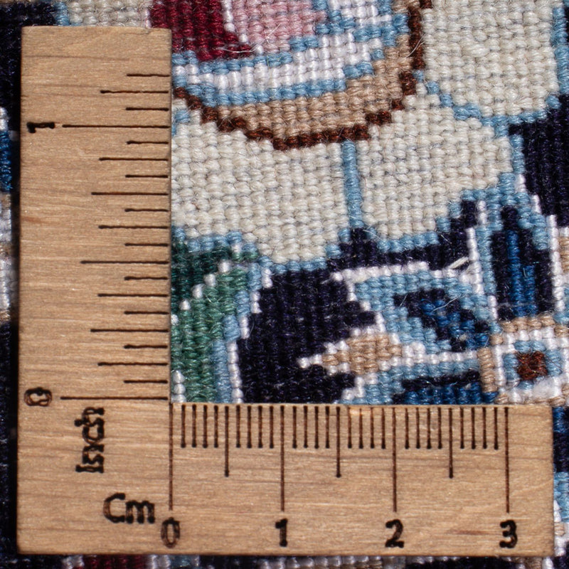 Biegacz Dywan perski - Nain - Premium - 230 x 47 cm - ciemnoniebieski