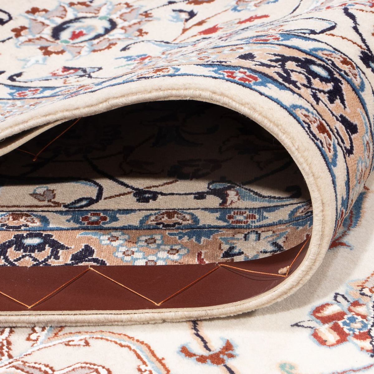 Dywan perski - Nain - Premium - 263 x 210 cm - kremowy