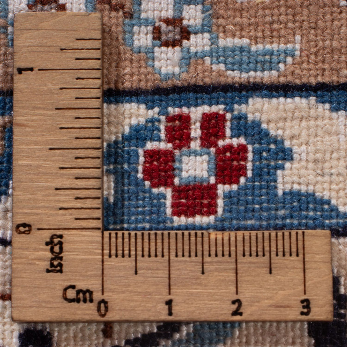 Dywan perski - Nain - Premium - 263 x 210 cm - kremowy