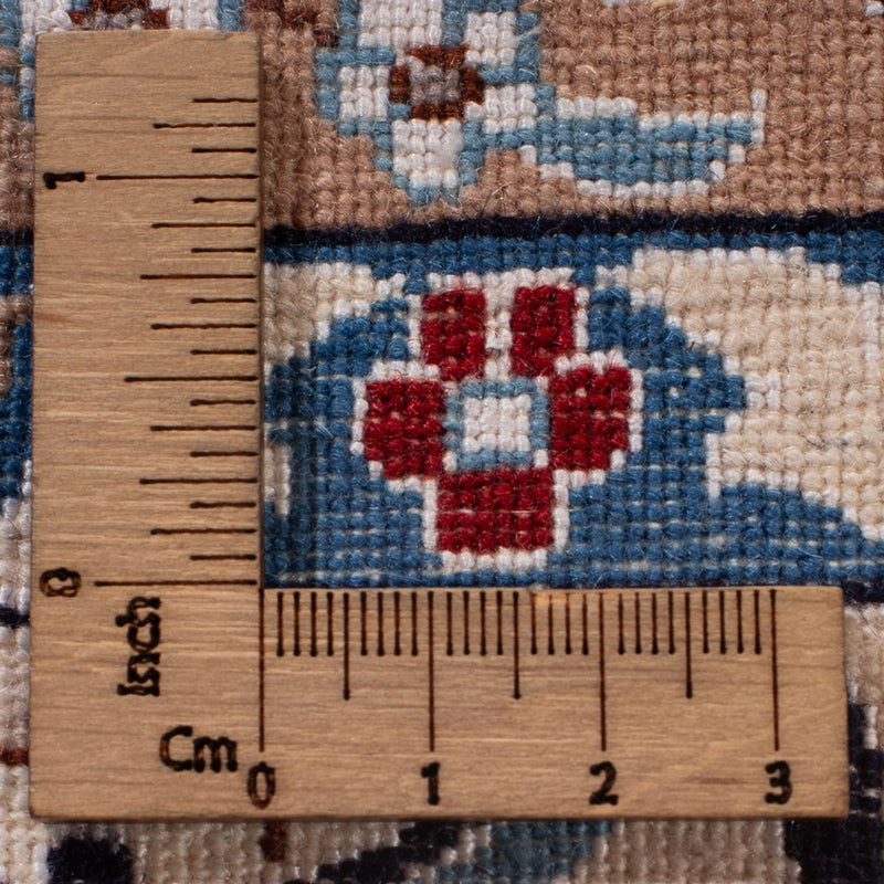 Dywan perski - Nain - Premium - 263 x 210 cm - kremowy