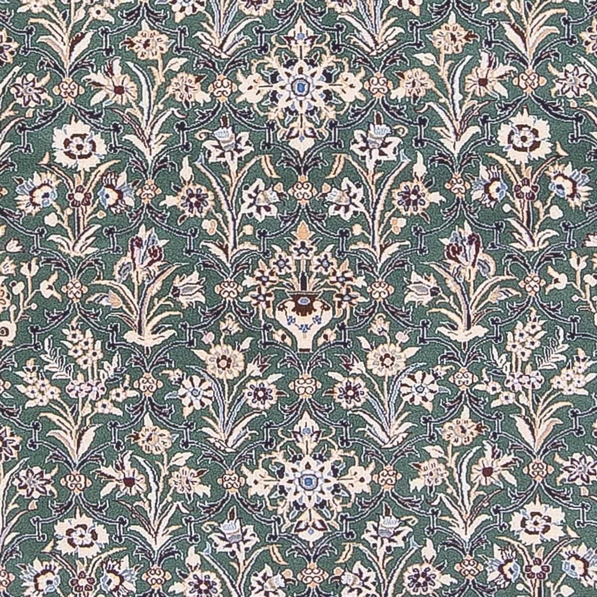 Dywan perski - Nain - Premium - 205 x 130 cm - zieleń miętowa