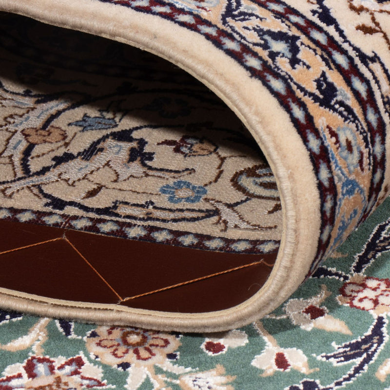 Dywan perski - Nain - Premium - 205 x 130 cm - zieleń miętowa