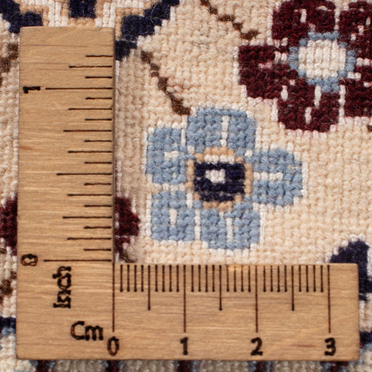 Dywan perski - Nain - Premium - 205 x 130 cm - zieleń miętowa