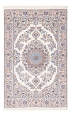 Nain - 6La Dywan 100x146cm - Dywan perski - Prostokątny / Kremowy / 100 x 146 cm Prostokątny