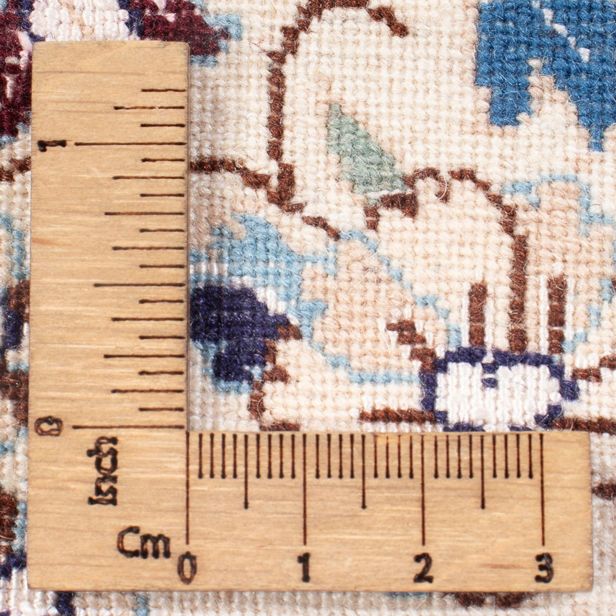 Dywan perski - Nain - Premium - 146 x 100 cm - kremowy