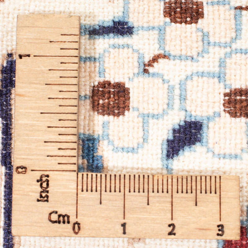 Dywan perski - Nain - Premium - 132 x 98 cm - kremowy