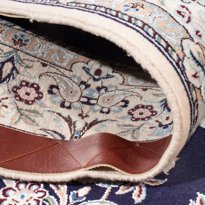 Dywan perski - Nain - Premium - 147 x 104 cm - ciemnoniebieski