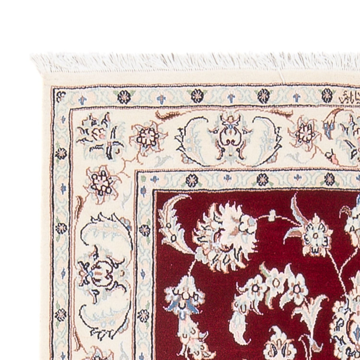 Dywan perski - Nain - Premium - 126 x 84 cm - czerwony