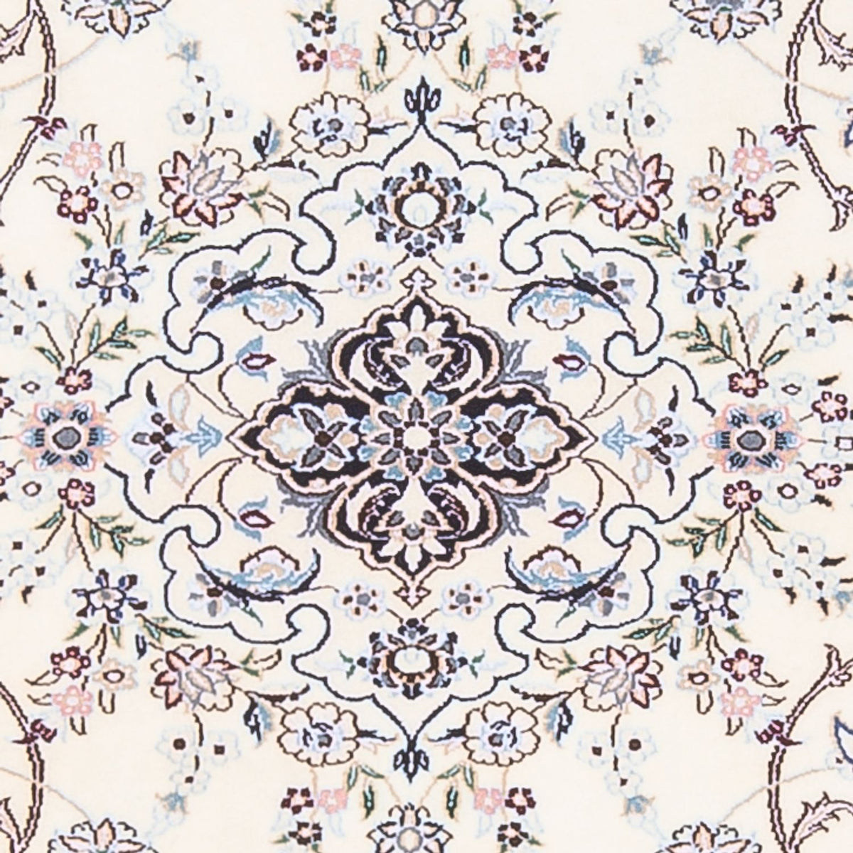 Dywan perski - Nain - Premium - 151 x 100 cm - kremowy