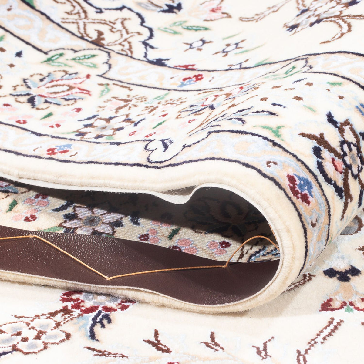 Dywan perski - Nain - Premium - 151 x 100 cm - kremowy