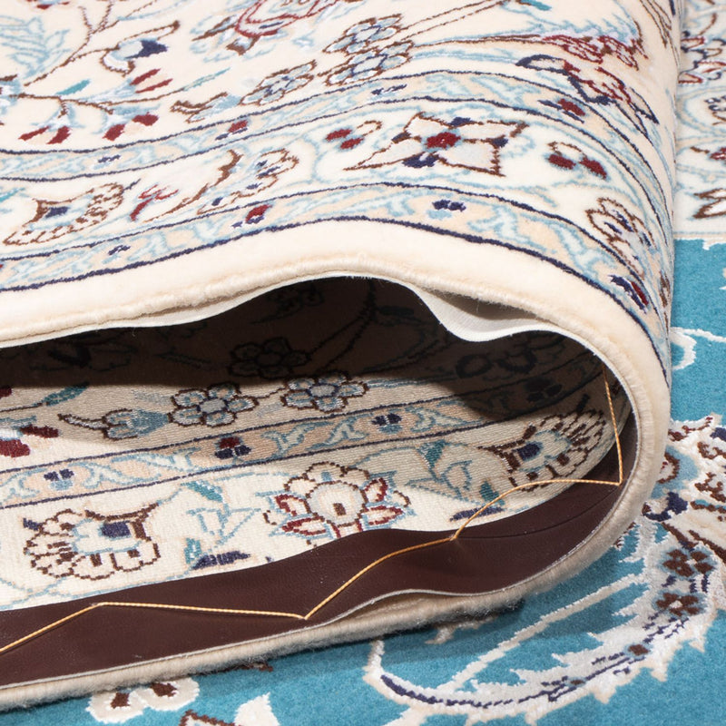 Dywan perski - Nain - Premium - 308 x 208 cm - niebieski