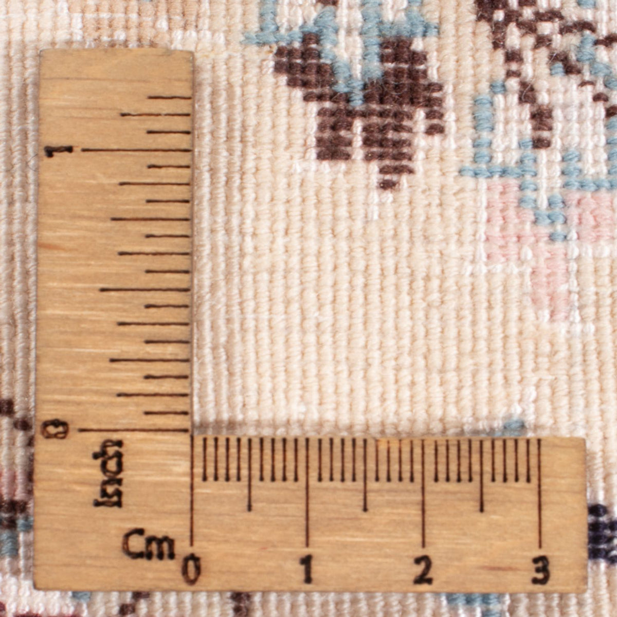 Dywan perski - Nain - Premium okrągły  - 247 x 247 cm - kremowy