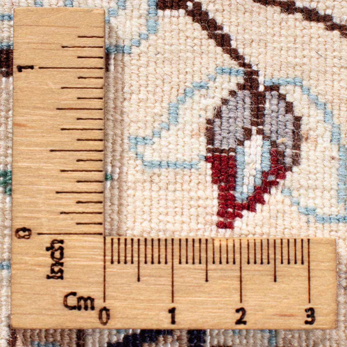 Dywan perski - Nain - Premium - 260 x 257 cm - kremowy