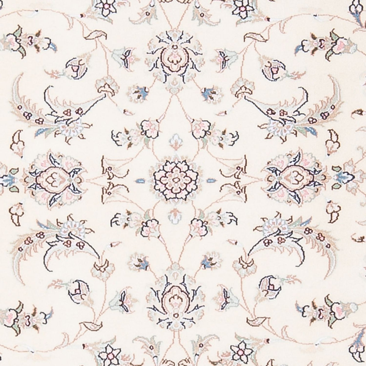 Dywan perski - Nain - Premium - 152 x 102 cm - kremowy