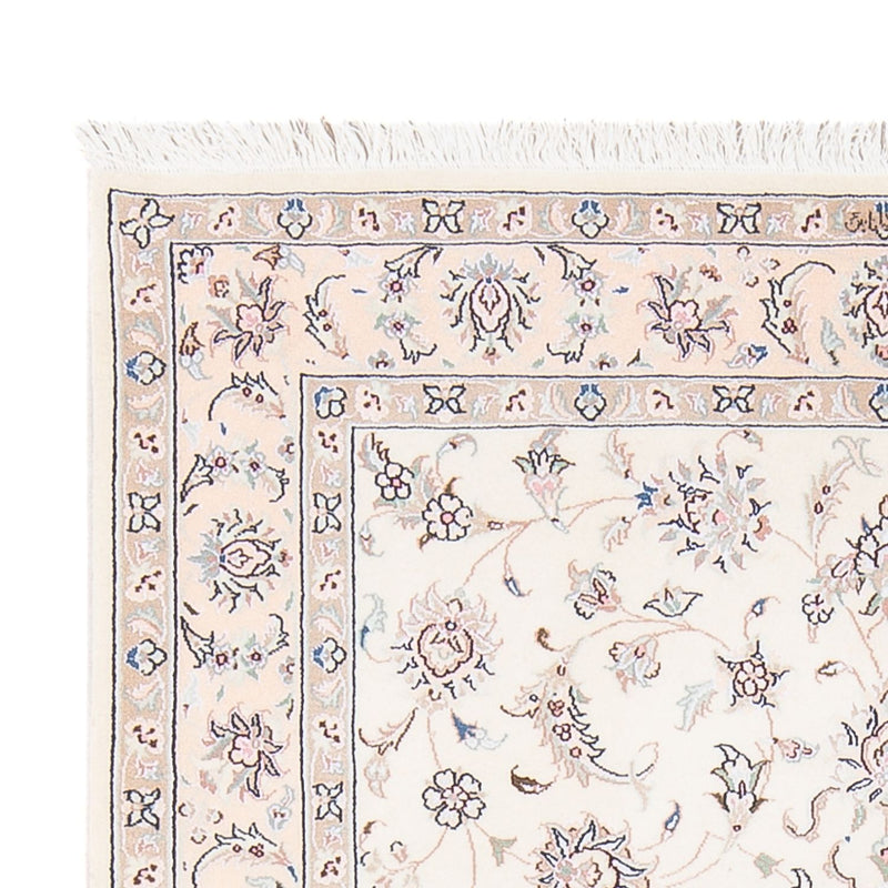 Dywan perski - Nain - Premium - 152 x 102 cm - kremowy