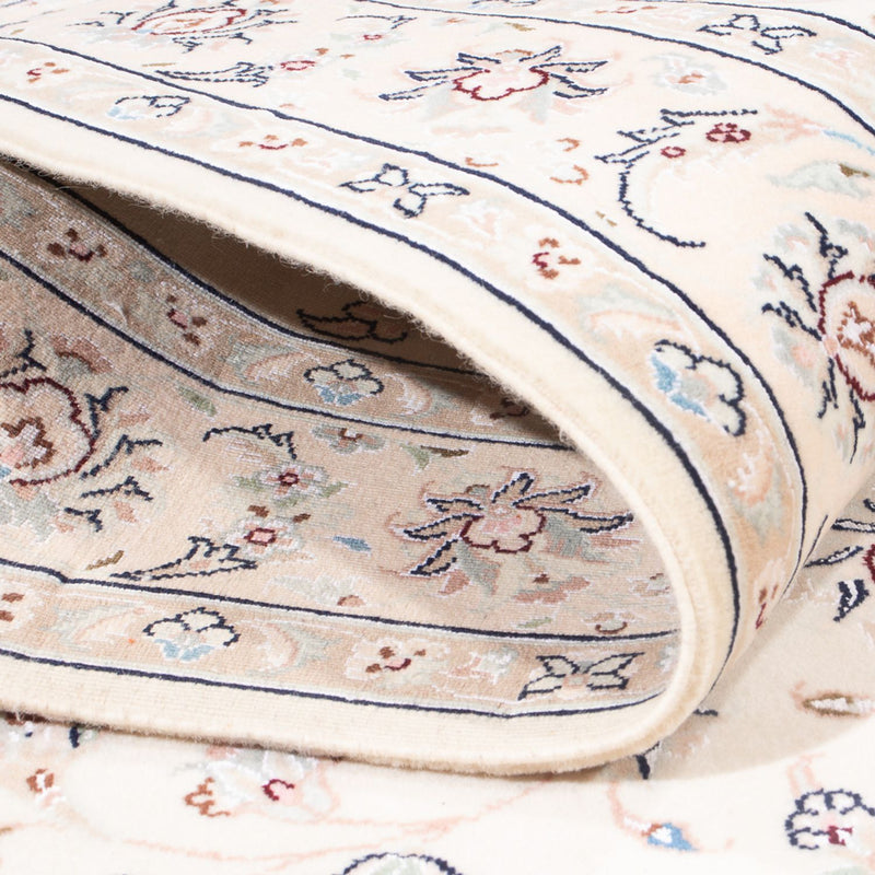 Dywan perski - Nain - Premium - 152 x 102 cm - kremowy