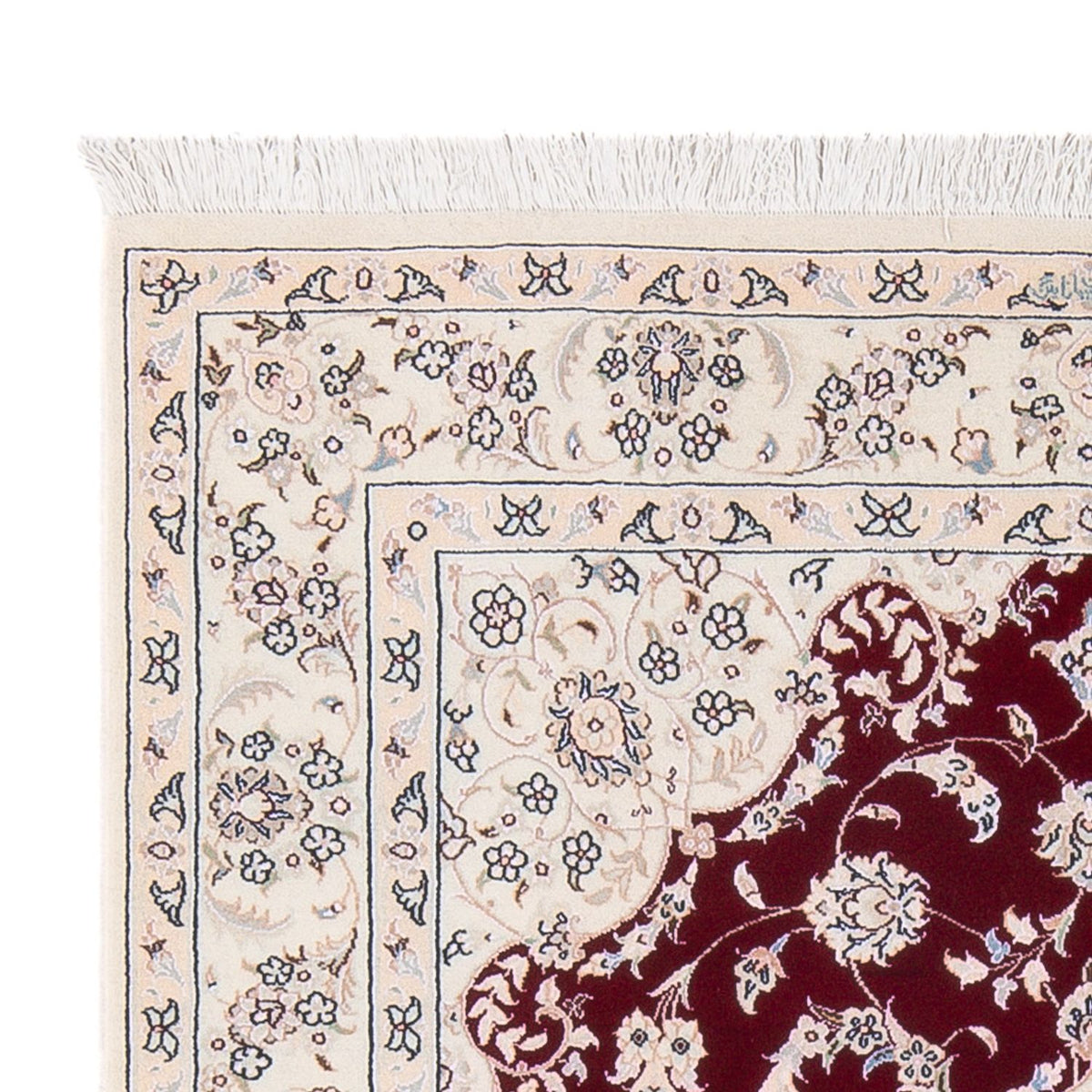 Dywan perski - Nain - Premium - 166 x 109 cm - czerwony