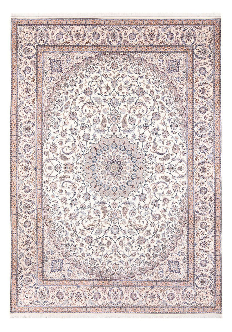 Dywan perski - Nain - Premium - 347 x 252 cm - kremowy