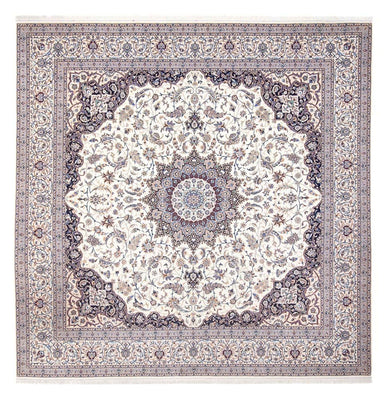 Dywan perski - Nain - Premium kwadratowy  - 308 x 308 cm - kremowy