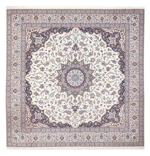Dywan perski - Nain - Premium kwadratowy  - 308 x 308 cm - kremowy