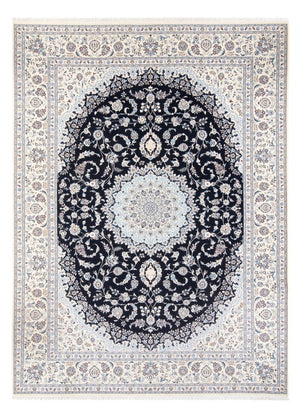 Dywan perski - Nain - Premium - 345 x 252 cm - ciemnoniebieski