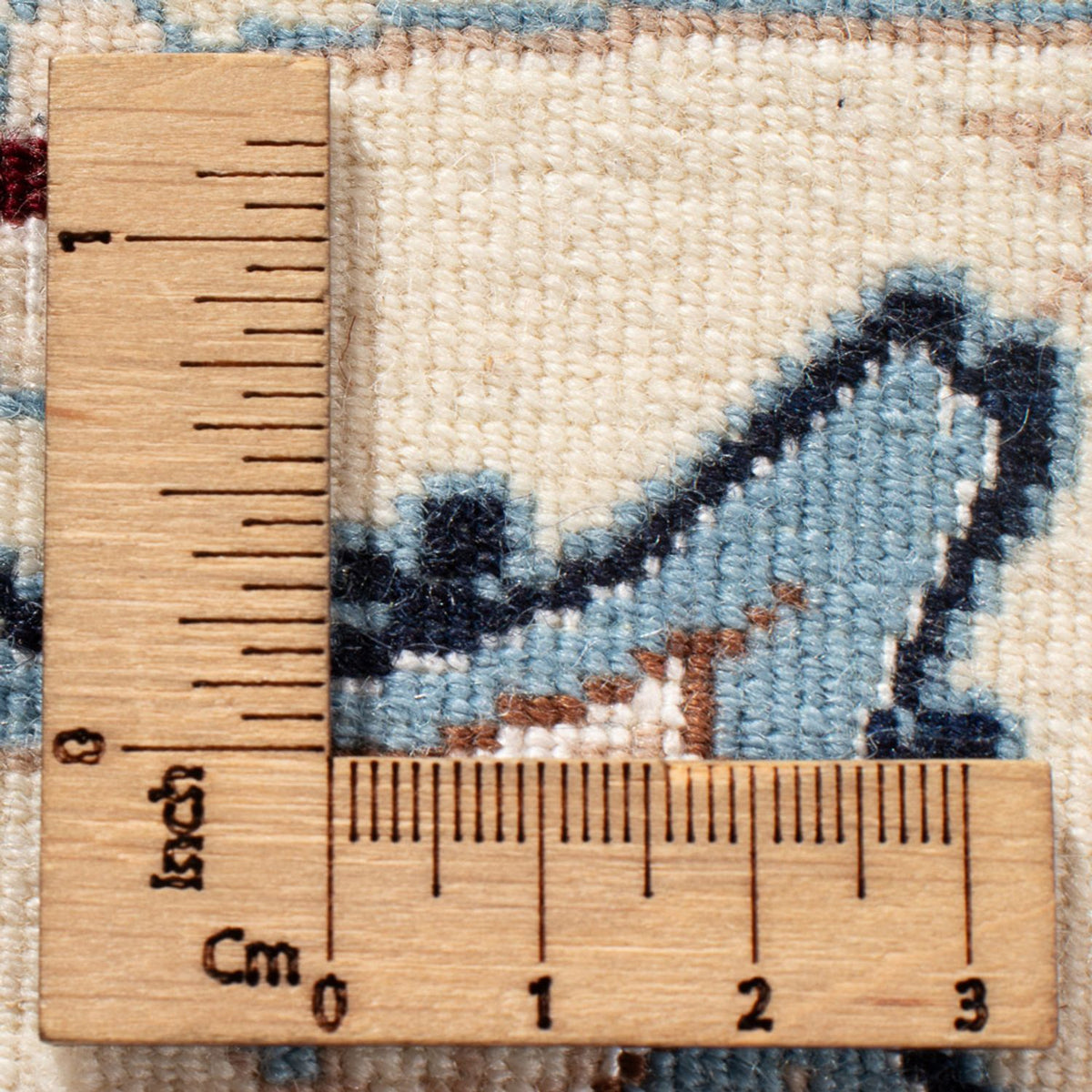 Dywan perski - Nain - Premium - 345 x 252 cm - ciemnoniebieski