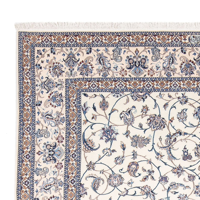 Dywan perski - Nain - Premium - 305 x 204 cm - kremowy